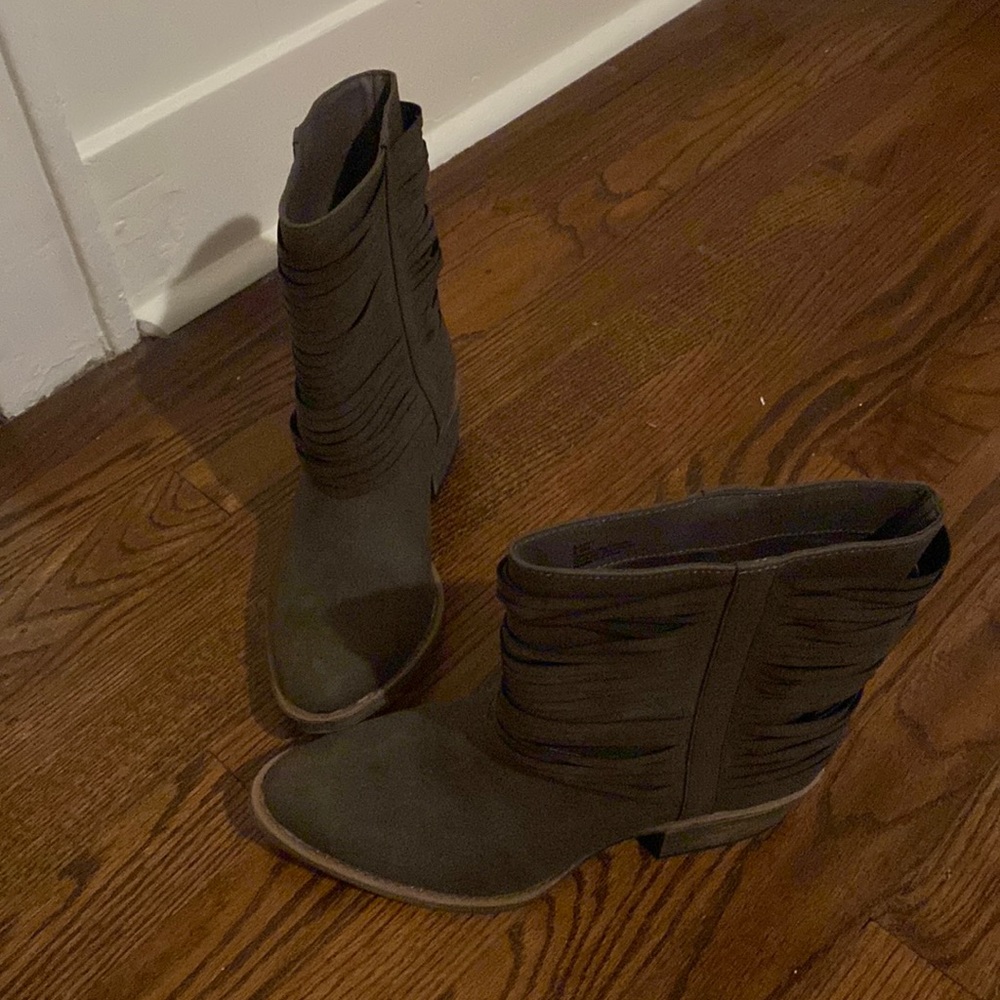 Brown Coconuts Booties. Never Worn. - image 1